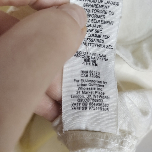 Free People Sunshine in the pocket button down shacket off white sz S - Picture 7 of 8